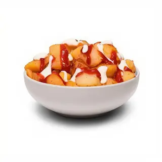 Ración De Patatas Dos Salsas (Alioli Y Brava)