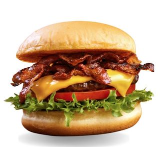 X-Bacon e Batata Frita