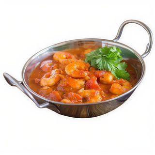 Plato De Langostinos Jalfrezi
