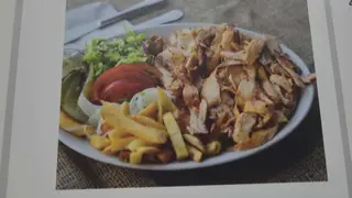 Kebab plato grande