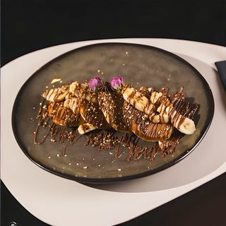 pancakes Nutella banane