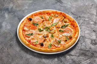 Пицца с сёмгой (32см)