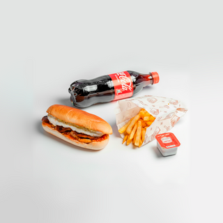 Комбо сэндвич с куриными байтсами + Coca- Сola 0.5L N