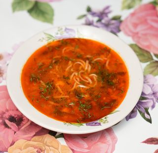 Манпар с лапшой