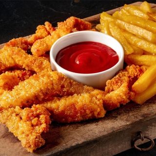 Fingers de pollo (ración)