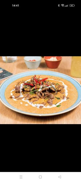 Panang curry z wołowiną