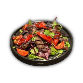 Теплий салат з телятини (200г)