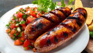 Choma Sausages with Salsa