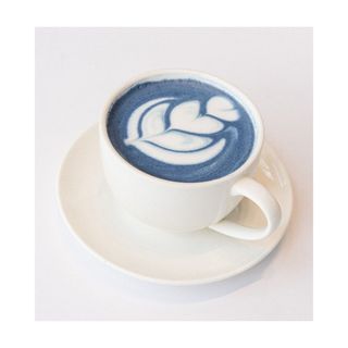 Матча латте голубая