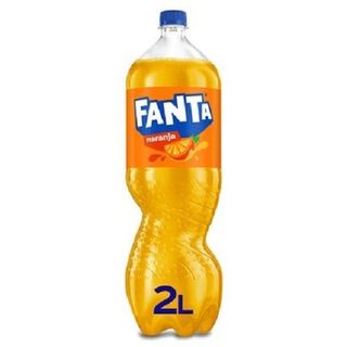 Fanta de naranja Refresco botella 2 l