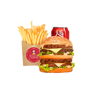 Menú Mega Big Master Burger