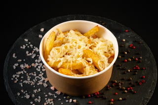 Cartofi Proaspăt Prăjiți cu Mozzarella