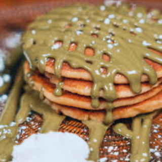 Tortitas con pistacho 