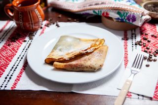 Clătite cu dulceață