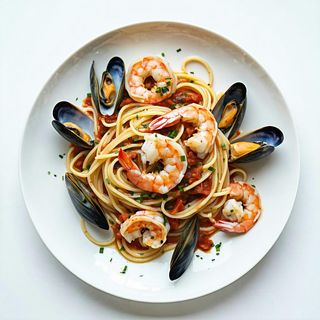 Spaghetti chitarra allo scoglio