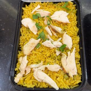 Riz basmati au Poulet