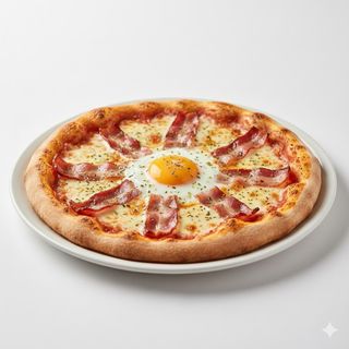 Pizza De Bacon