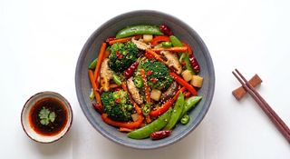 Mix piccante di verdure croccanti