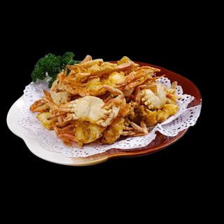 Granchio al sale e pepe(椒盐螃蟹）