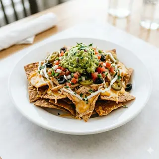 Mini Nachos Guacamole