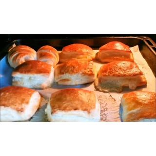 Pan Hawaiano Con Jamón Piña Y Queso (1 Ud.)