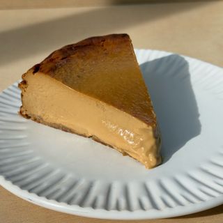 Tarta de Queso Dulce de Leche porción