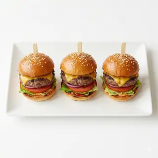3 Mini Burgers