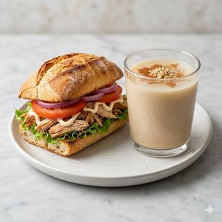 Pan Con Pollo Y Quinua (250 Ml.)