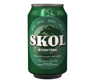 Cerveza Skol Lata (330 Ml.)
