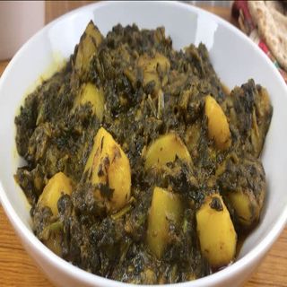 Saag Aloo