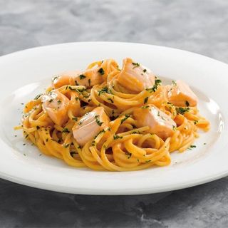 Spaghetti Al Salmón
