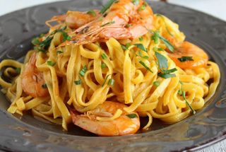 256. Spaghetti al gambero