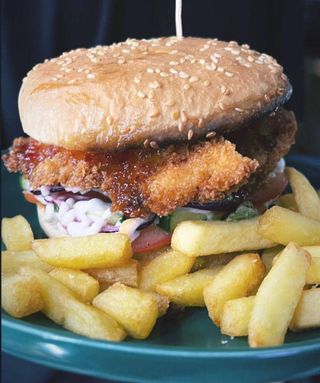 Бургер "Китайская цыпа"