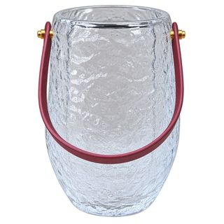 Frosted Crystal Vase