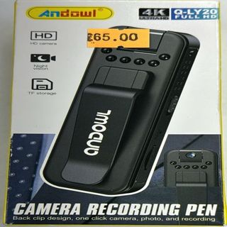 Andowl Camera Recording Pen 4k