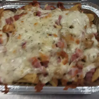 Patatas gratinadas con jamon