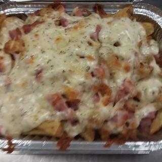 Patatas gratinadas con jamon