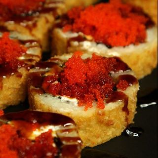 Roll tempura Ikura