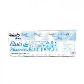 Pañuelos Bolsillo 3 Capas 15 Ud.