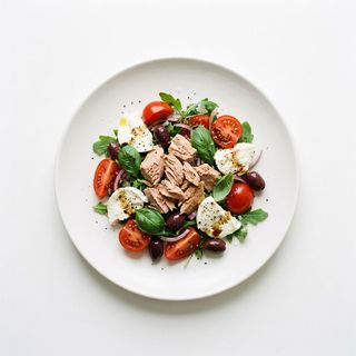 Insalata tonno e mozzarella