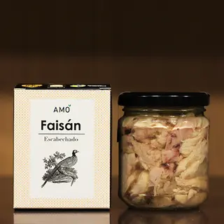 Faisán Escabechado Amo Conservas Bote 200Gr.
