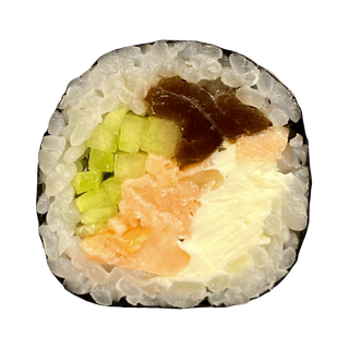 Futomaki łosoś pieczony