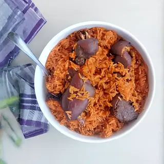 Asun Jollof Beef