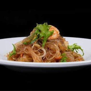 Spaghetti di soia con verdure