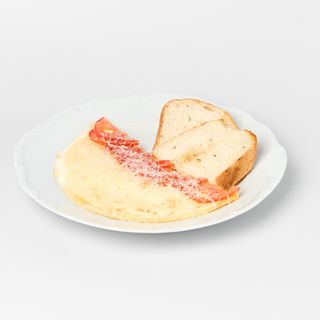 Французский омлет со страчателлой