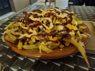 Plato barbacoa