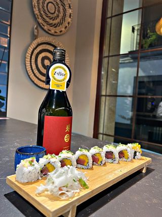 Uramaki De Atún Marcado