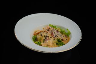 Insalata con carpaccio misto