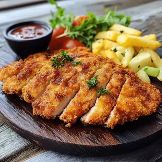 Plat escalope panné