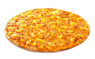 Гавайская пицца (35 см) на тонком тесте